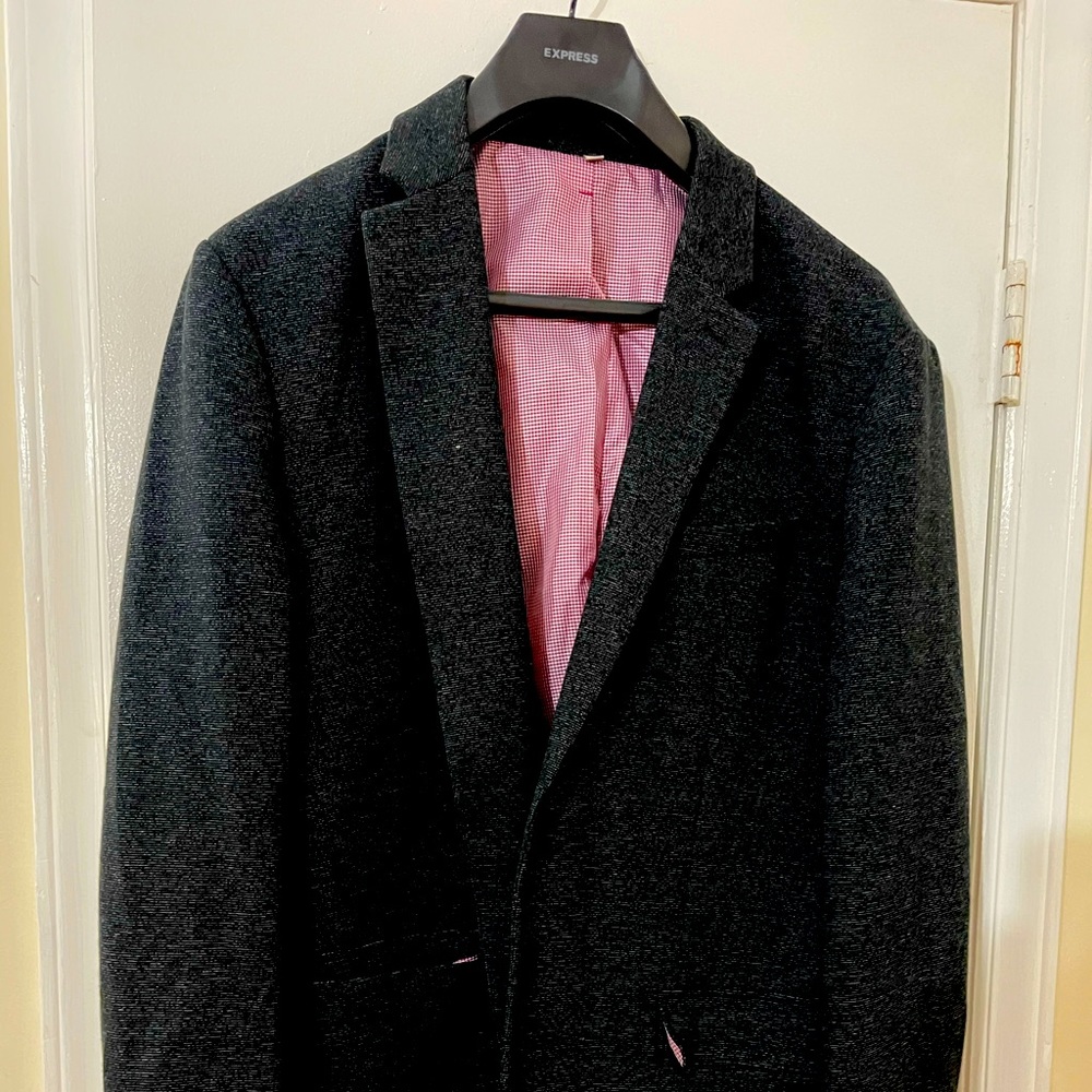 Express fitted suit jacket